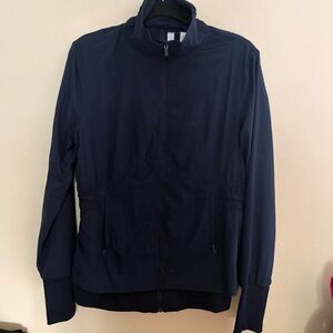 lululemon athletica Dark Navy Zip-Up Utility Jacket